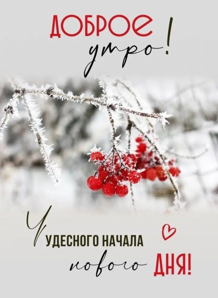 Хорошего начала и старта дня зимы - сборка открыток (4)