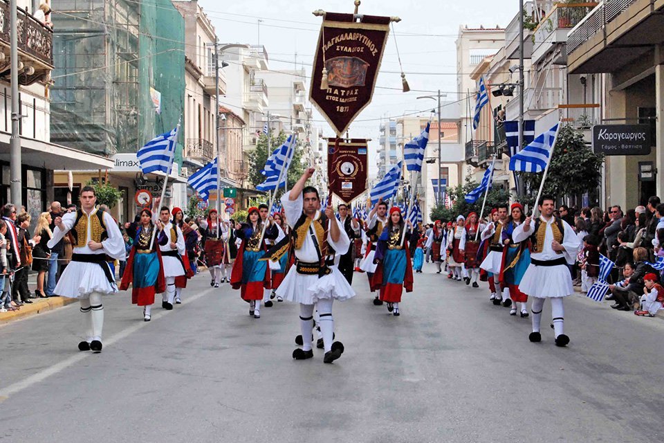 Открытки на 25 марта День независимости Греции (4)