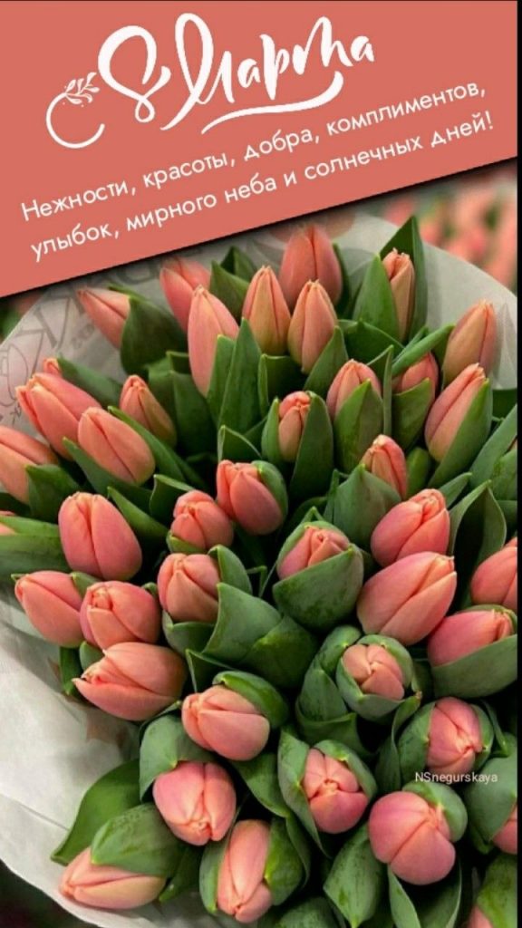 Теплые картинки с цветами на утро весны и марта (1)
